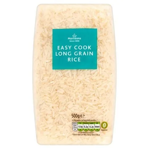 Morrisons Easy Cook Long Grain Rice  500g