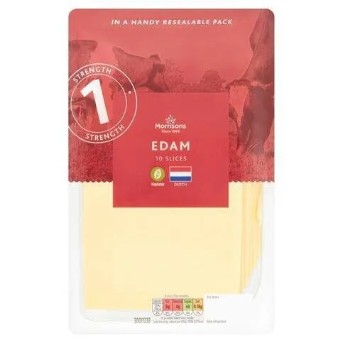 Morrisons Edam Slices 240g