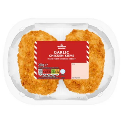 Morrisons Garlic Chicken Kievs 260g