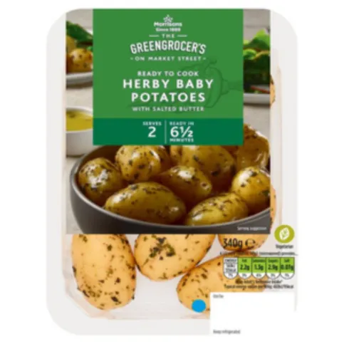 Morrisons Herby Baby Potatoes 340g