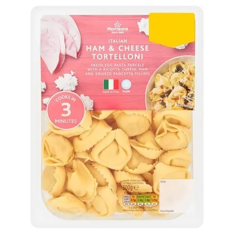 Morrisons Kitchen Ham & Cheese Tortelloni 300g