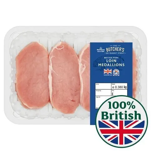 Morrisons Market St British Pork Loin Medallions 3