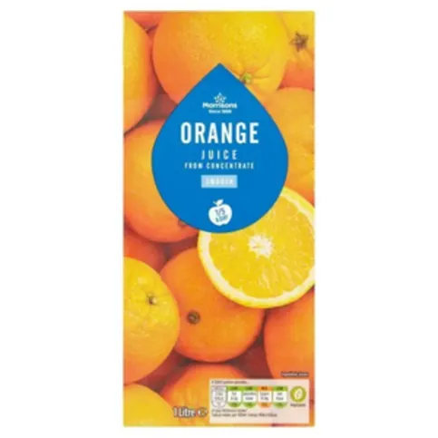 Morrisons Orange Juice Smooth 1L