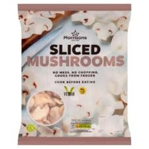 Morrisons Ready Prepared Sliced Mushro