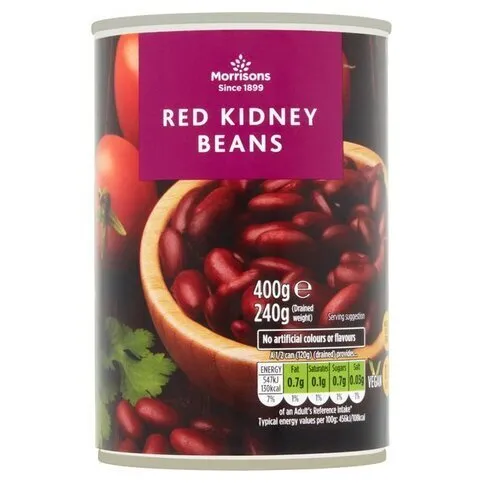 Morrisons Red Kidney Beans 400g