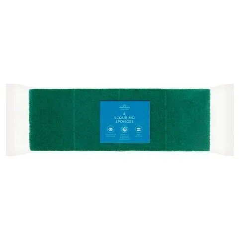 Morrisons Scouring Sponges 8 Pack