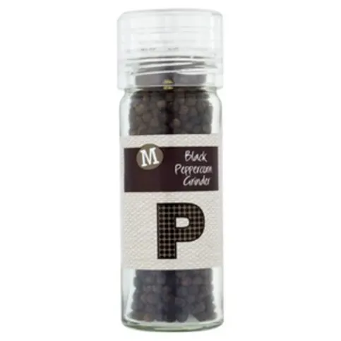 Morrisons Whole Black Pepper Grinder 50g