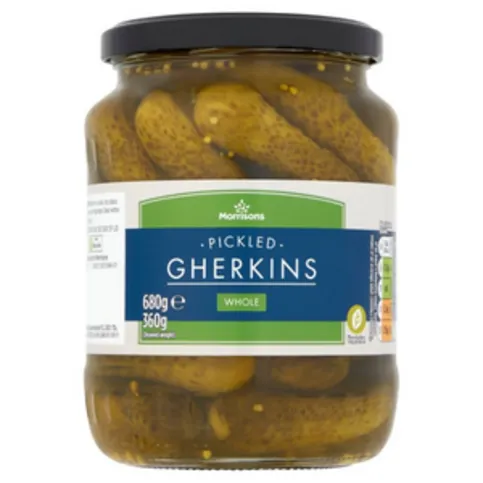 Morrisons Whole Gherkins 680g