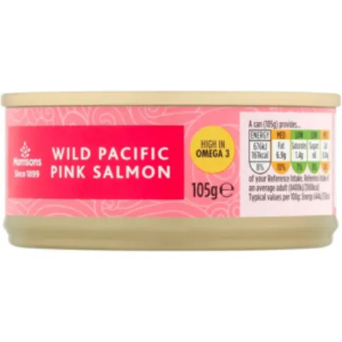 Morrisons Wild Pacific Pink Salmon 105g