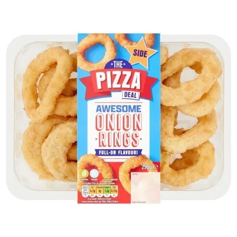 M Pizza Sides Onion Rings 250g
