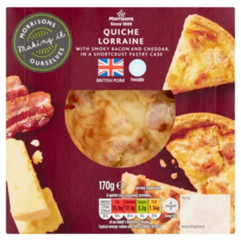 Morrisons Quiche Lorraine 170g