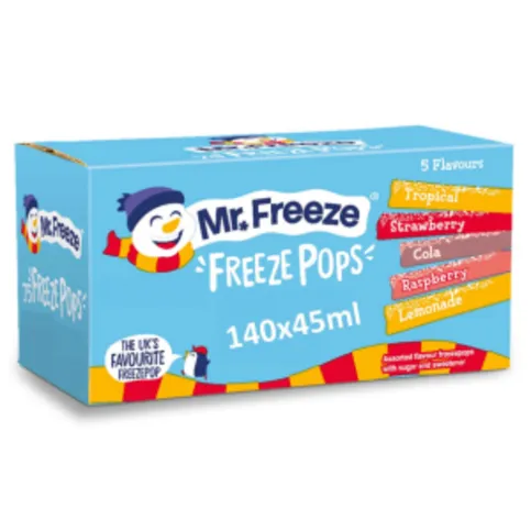 Mr. Freeze Freeze Pops 140 X 45ml