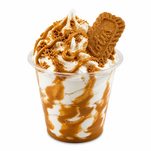 Mr Whippy Biscoff Sundae