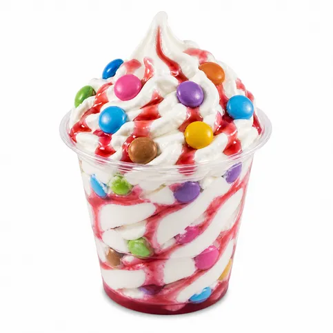 Mr Whippy Marshmallow Explosion Sundae