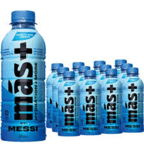 Más+ by Messi Berry Copa Crush 500ml (BBE 22/03) Case of 12