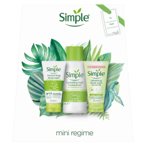 Simple Gift Set Mini Regime 3 piece