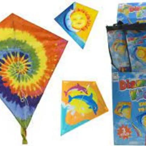 MY Diamond Nylon Kite 60cm x 70cm (each)