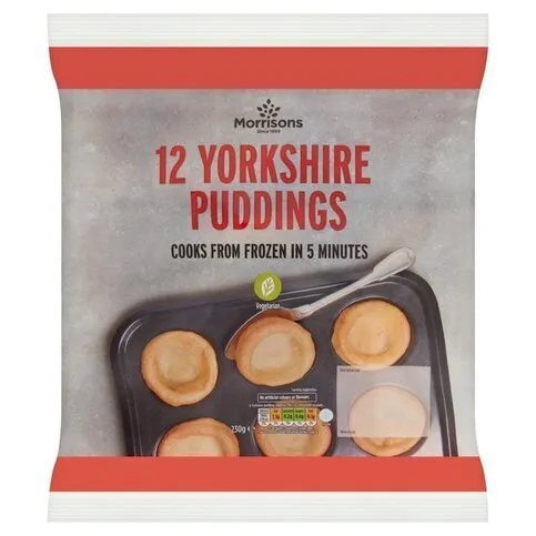 Morrisons 12 Yorkshire Puddings 230g