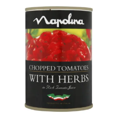 Napolina Chopped Tomatoe & Herbs 400g