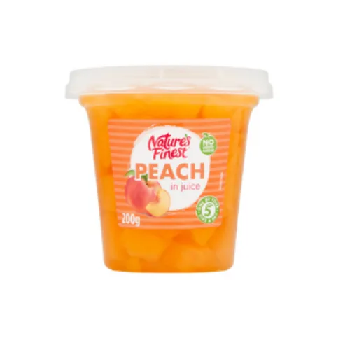 Nature's Finest Peach in Juice 200g