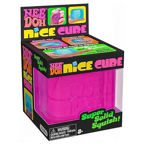 NeeDoh Nice Cube Fidget Toy Assorted Colours