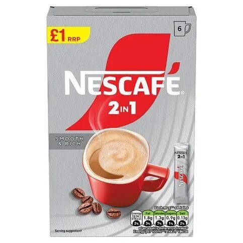 NESCAFE 2 IN 1 SMOOTH & RICH PM£1 54G