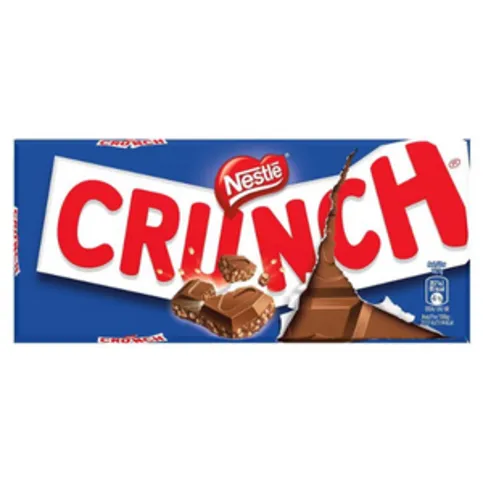 Nestle Crunch Milk Chocolate Bar 100g
