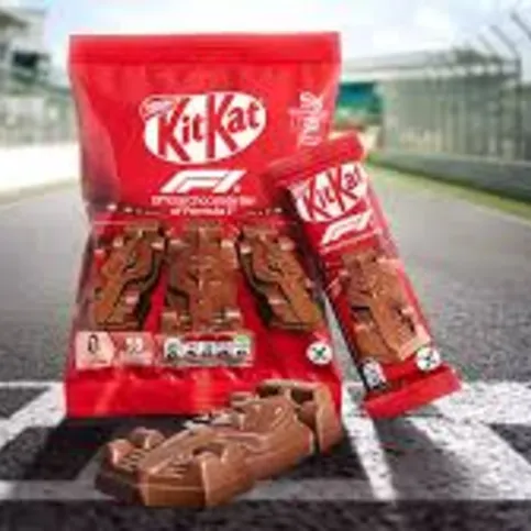 Nestle KitKat Formula 1 Chocolate Cars 55g
