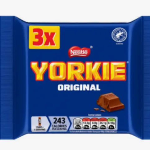 NESTLE YORKIE BAR 3PK