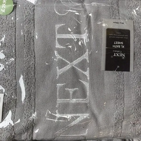 Next collection Large Luxury Bath Towels - Pack of 3 GREY