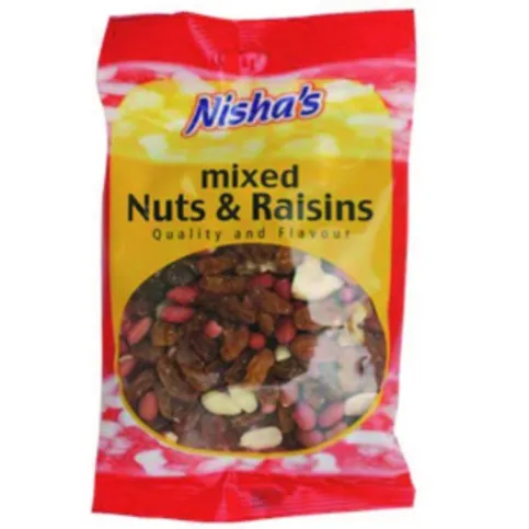 Nishas Mixed Nuts & Raisins 150g