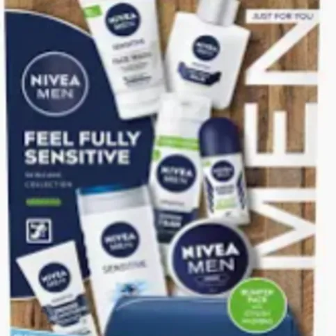 NIVEA MEN FEEL SENSITIVE GIFT SET 8PC EACH