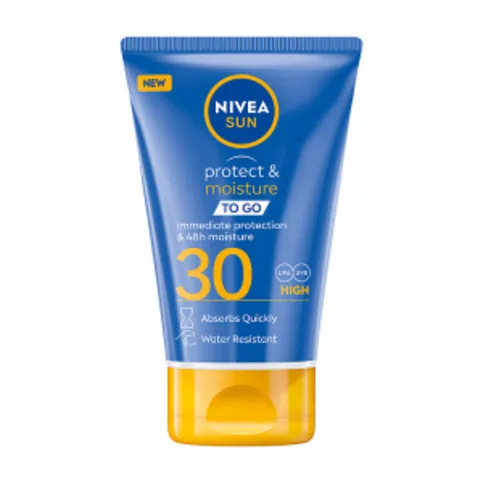 NIVEA SUN Protect & Moisture To Go Sun Cream SPF30 50ml