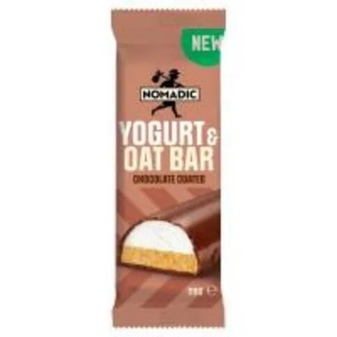 Nomadic Chocolate Coated Yogurt & Oat Bar 28g