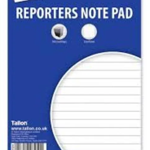 Notepad with ruled lines, 160pages