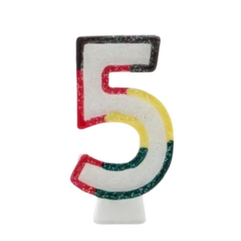 Birthday Candle Age 5