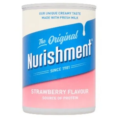 Nurishment Original Strawberry Milkshake 370ml