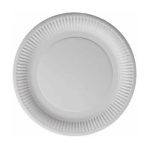 Nutmeg Essentials White Plate 50pk