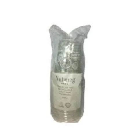 Nutmeg Half Pint Recyclable Plastic Tumbler 15 Pack