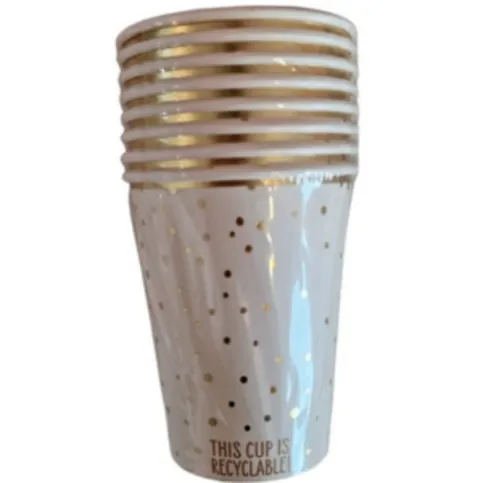 Nutmeg Home Celebrate Cups 8 Pack
