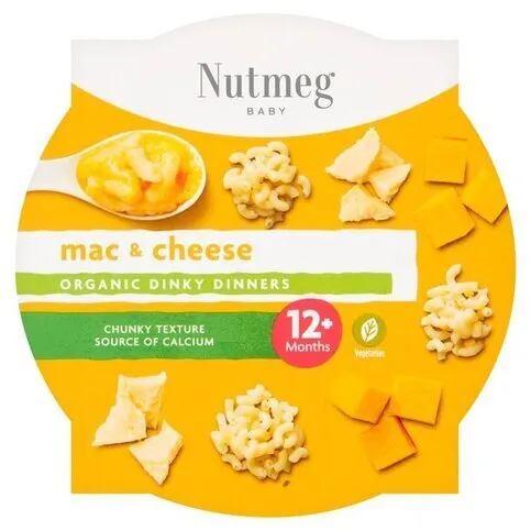 Nutmeg Mac & Cheese 12m+ 200g