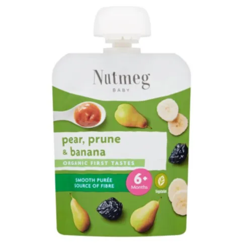 Nutmeg Pear Prune & Banana 6m+ 70g