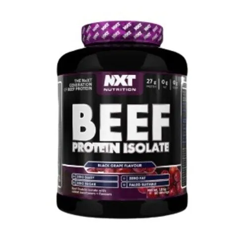 Nxt Beef Protein 1.8kg Black Grape Flavour