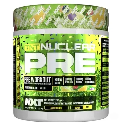 NXT Nutrition TNT Nuclear Pre Fruit Pastilles Flavour
