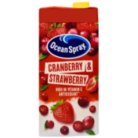 Ocean Spray - Cranberry & Strawberry Juice - 1ltr