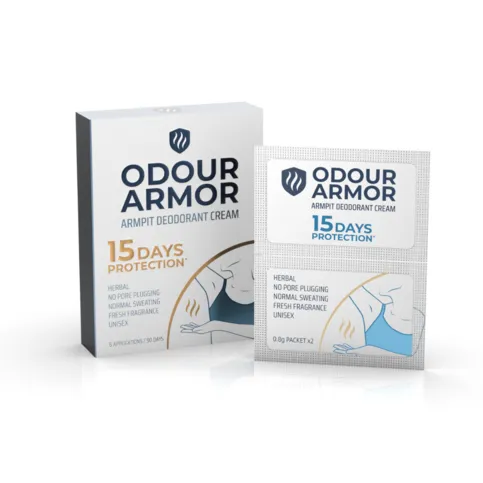 Odour Armor Armpit Deodorant Cream 15 Days Protection