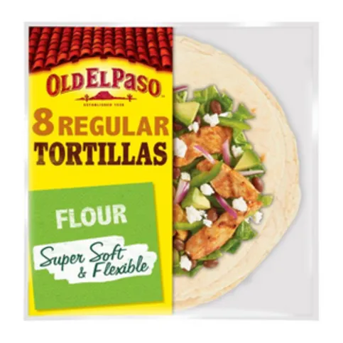 Old El Paso Regular Wraps 8 Pack