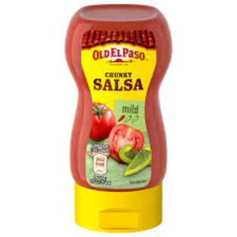 Old El Paso chunky salsa mild squeeze 238g