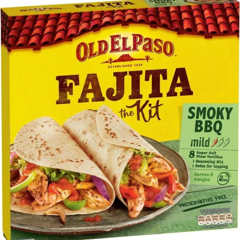 Old El Paso Fajita Smoky BBQ 500g