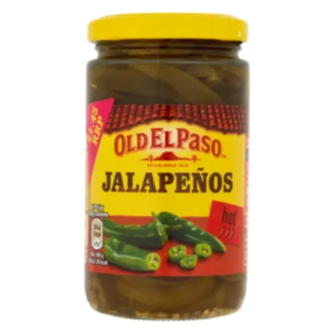 Old El Paso Sliced Green Jalapenos 215g